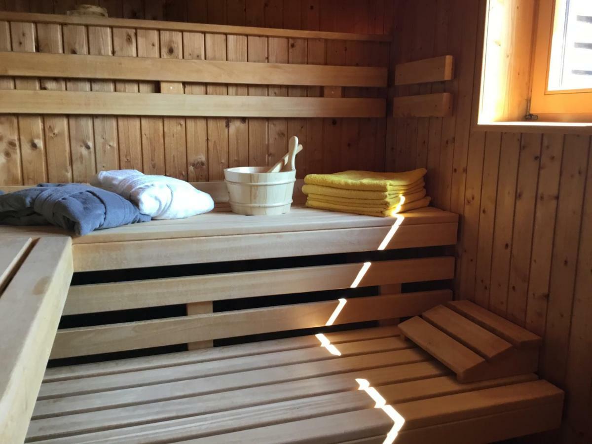 "Natur Pur" Ferienwohnung Mit Eigener Sauna Rons Kültér fotó